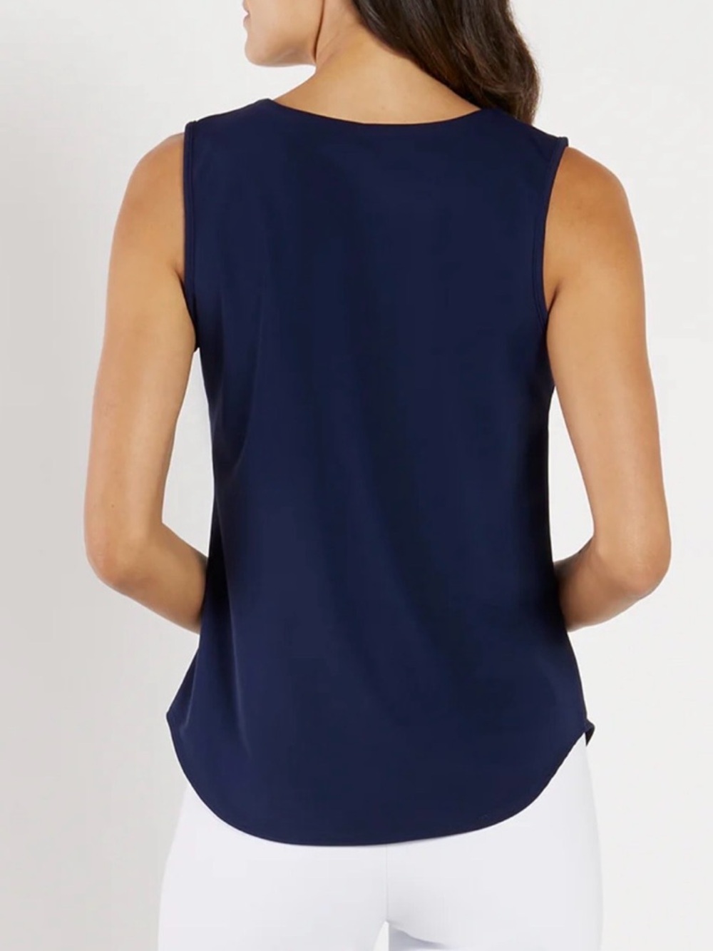 Jude Connally Ali Top Just Cloth Navy Size Medium - Picture 4 of 6